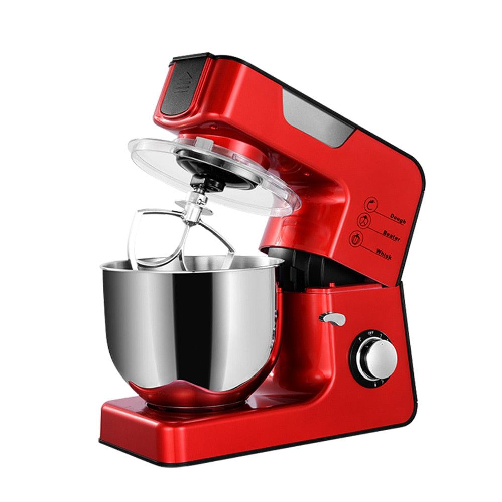 Vertical Dough mixer - Planetary Food Mixer Meat grinder Electric juicer machine - function 5.5L 8 speeds 1000W (H1)(1U59)