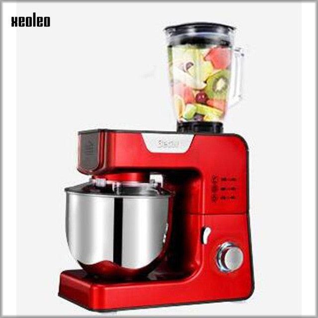 Vertical Dough mixer - Planetary Food Mixer Meat grinder Electric juicer machine - function 5.5L 8 speeds 1000W (H1)(1U59)
