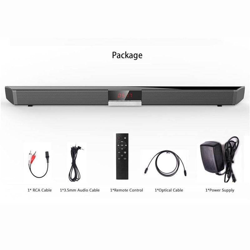 Great Soundbar TV Home Theater - SR100 Bluetooth Speaker 2.0 Channel Wireless Audio (HA5)(1U57)