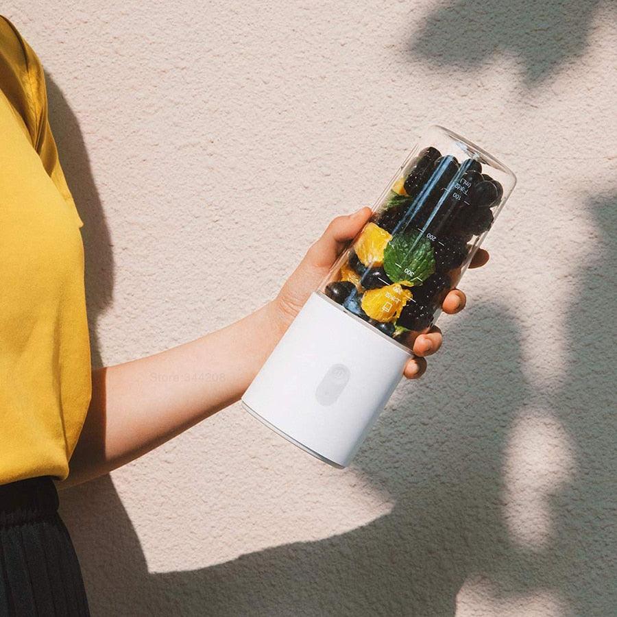 Great Mini Blenders - Small Portable charging Juicer Fruit Cup - Food Processor Electric Kitchen Mixer (H8)