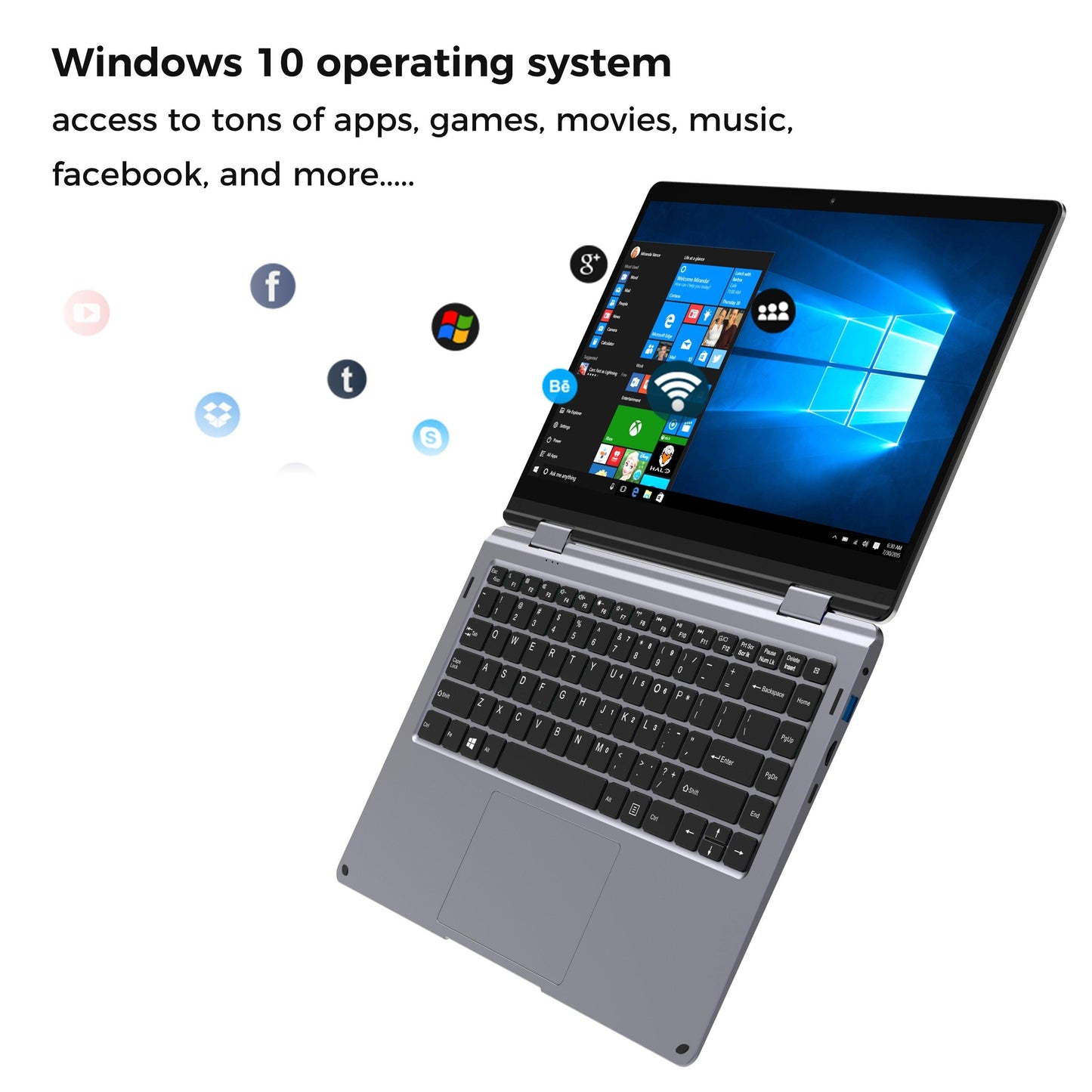 14.1 inch laptop 8GB DDR3 Window10 Intel Atom E3950 Quad Core 128GB SSD ROM Notebook 1080IPS UltraBook 1.6Ghz (TL1)(1U51)