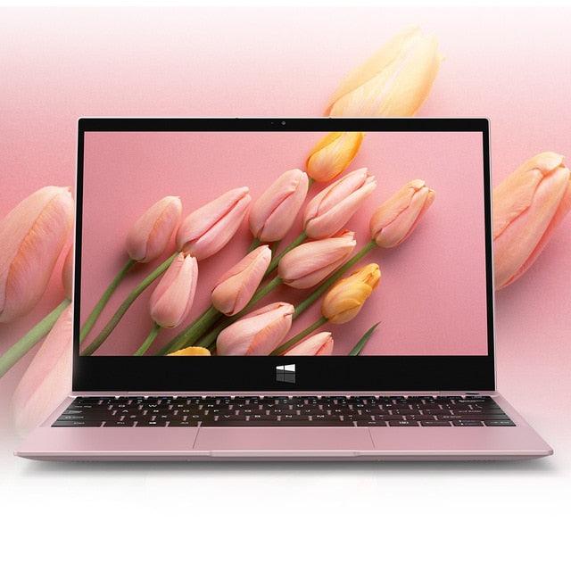 Tour Pro Laptop 12.5 inch Intel 3867U Dual Core Rose Gold Notebook 8GB RAM 128GB ROM Lightweight Computer for Business (TL1)(1U51)