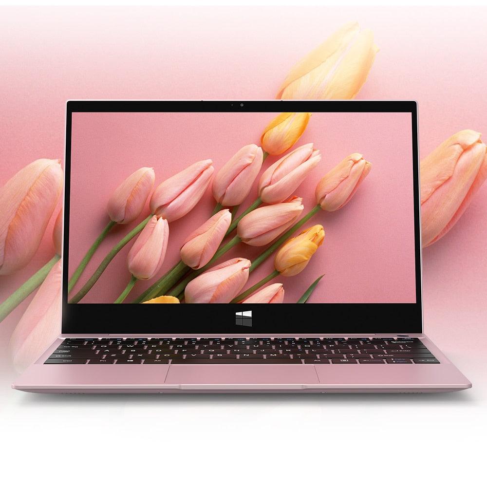 Tour Pro Laptop 12.5 inch Intel 3867U Dual Core Rose Gold Notebook 8GB RAM 128GB ROM Lightweight Computer for Business (TL1)(1U51)