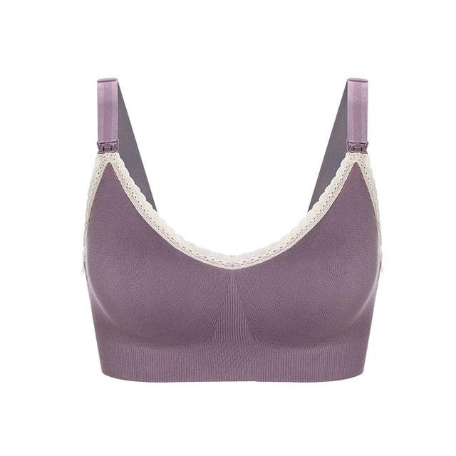 Fashion Breastfeeding Bra - Pregnancy Maternity Nursing Feeding Bra (D6)(3Z2)