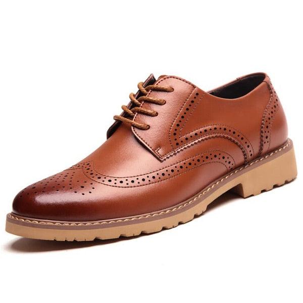 NEW Men's Oxford Wedding Dress Genuine Leather Shoes (MSF2)(MSF4)