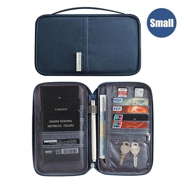 Multifunctional Credit Card Wallet Waterproof Travel Passport Wallet Portable Holder (1U79)