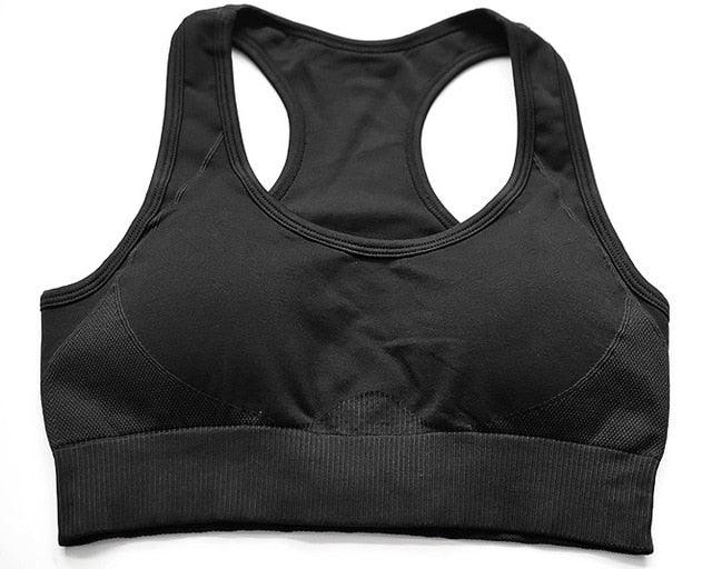 Cut Girls Seamless Women Gym Set - Sportswear 2 Piece Exercise Leggings Padded + Sports Bras - Women Sports Suits (D24)(BAP)(TBL)