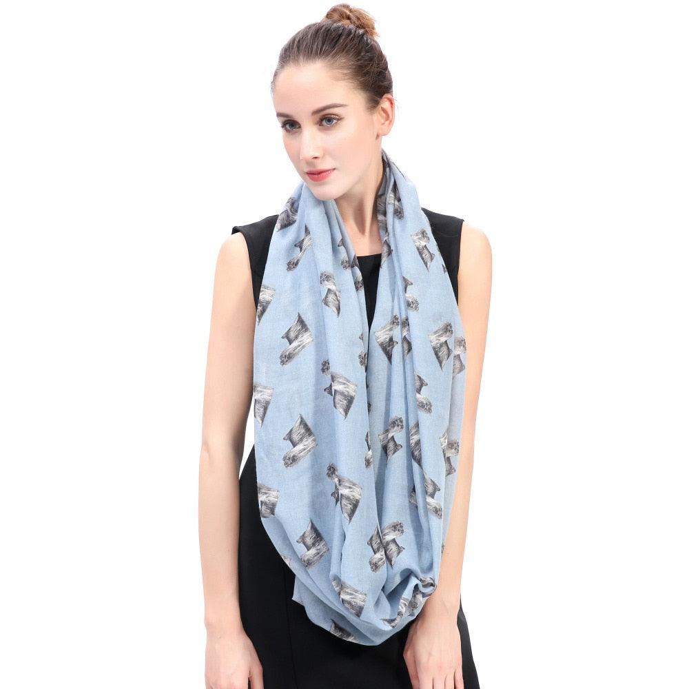 Print Women's Infinity Loop Scarf - Snood Soft Lightweight (1U87)