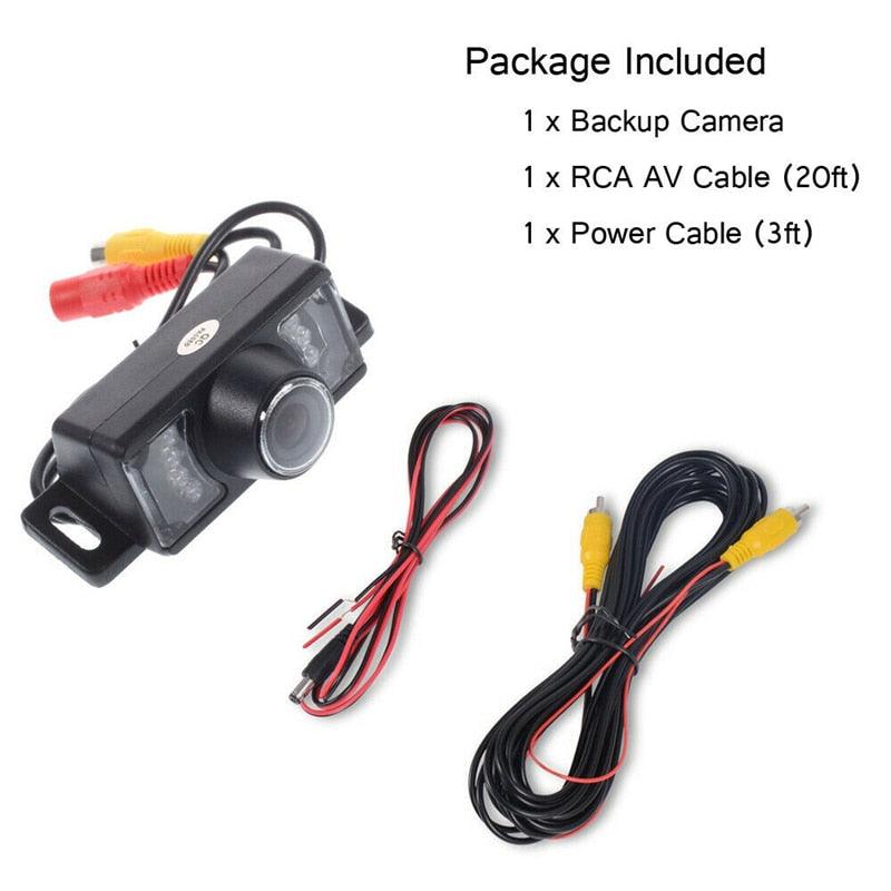 170 Degree Wide Angle Backup Camera -Waterproof , Reverse Rear View Night Vision (CT3)(1U60)