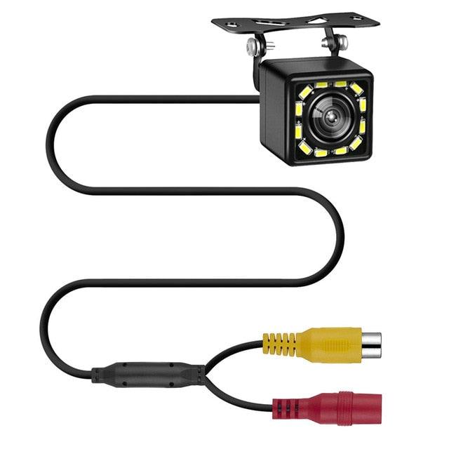 170 Degree Wide Angle Easy Install HD Rear View Back Up Waterproof Camera with 12 LED (CT3)