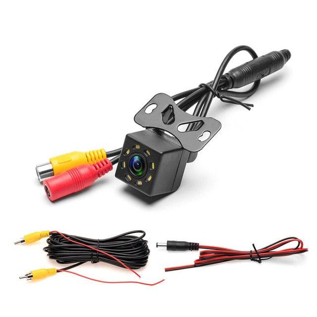 170 Degree Wide Angle Easy Install HD Rear View Back Up Waterproof Camera with 12 LED (CT3)