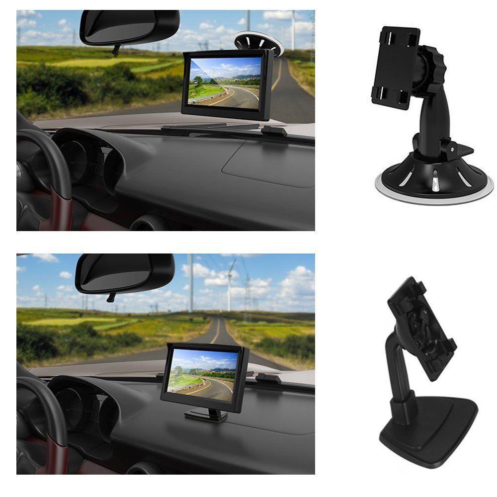 5 Inch TFT LCD Car Color Rear View Monitor Screen 12-24V for Parking Rear View Backup (CT3)(1U60)