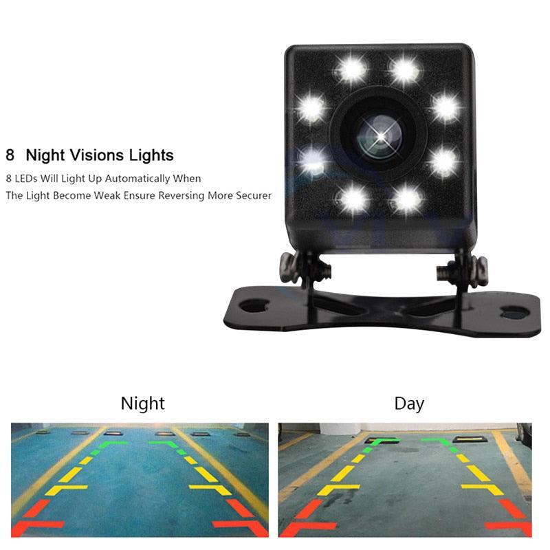 Auto LED Backup Rear View Camera Night Vision Kit with 4.3" TFT LCD Car Monitor Screen Parking Assistance System DC 12V (D60)(CT3)