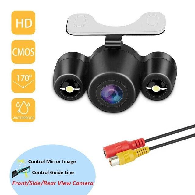 Backup HD 8 Auto LED Night Vision Rear View Waterproof Wide Angle Reverse Camera Suitable 12V Wireless Screen for Cars (CT3)