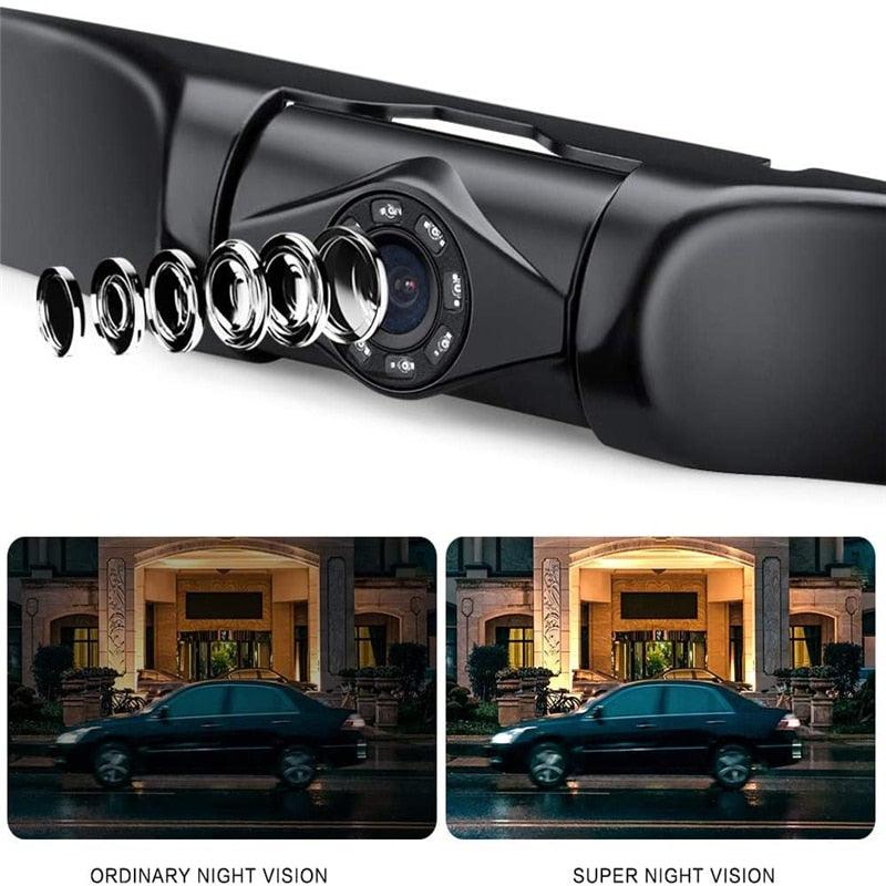 HD Car Backup Rear/Front View 170° Wide Angle 8 LED Night Vision (D60)(CT3)