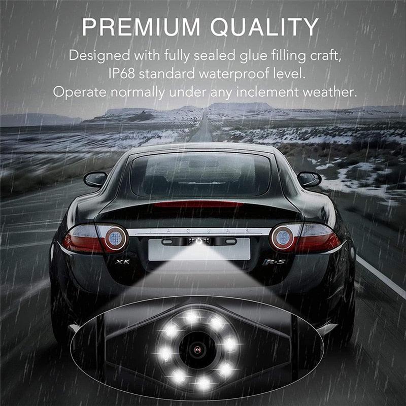 HD Car Backup Rear/Front View 170° Wide Angle 8 LED Night Vision (D60)(CT3)