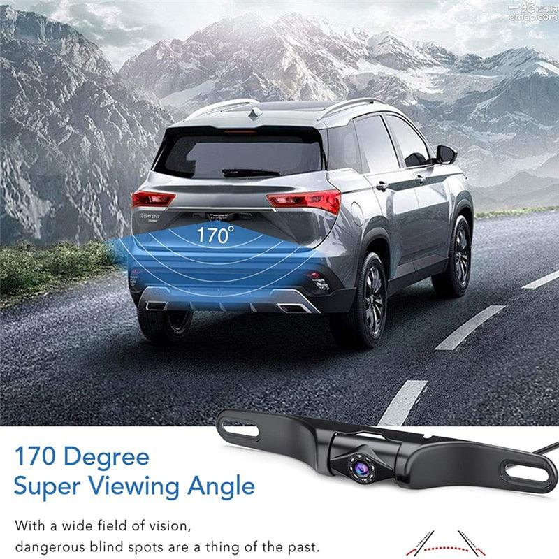 HD Car Backup Rear/Front View 170° Wide Angle 8 LED Night Vision (D60)(CT3)