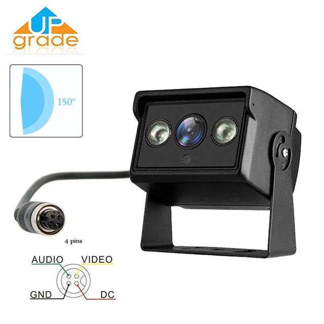 Heavy Duty 4 Pin/RCA Vehicle Rear/Side View Camera Extension Cable For Truck RV Bus Trailer IR Night Vision Waterproof (D60)(CT3)