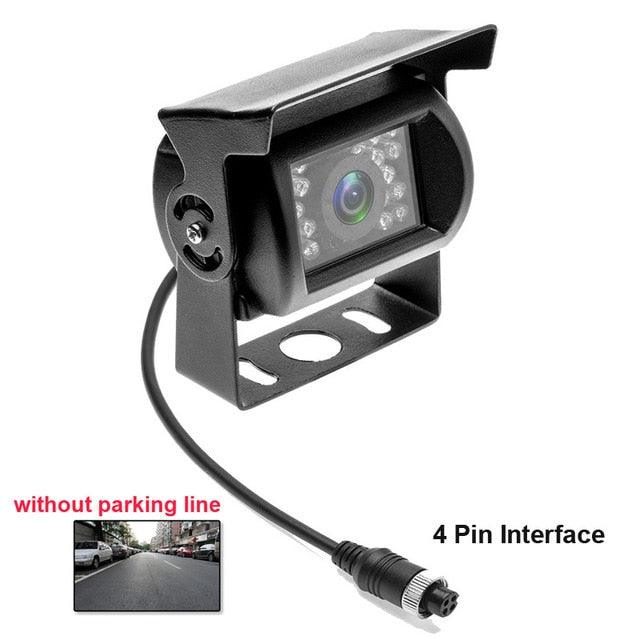 Heavy Duty 4 Pin/RCA Vehicle Rear/Side View Camera Extension Cable For Truck RV Bus Trailer IR Night Vision Waterproof (D60)(CT3)