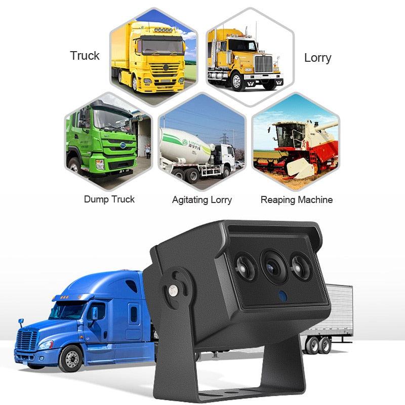 Heavy Duty 4 Pin/RCA Vehicle Rear/Side View Camera Extension Cable For Truck RV Bus Trailer IR Night Vision Waterproof (D60)(CT3)