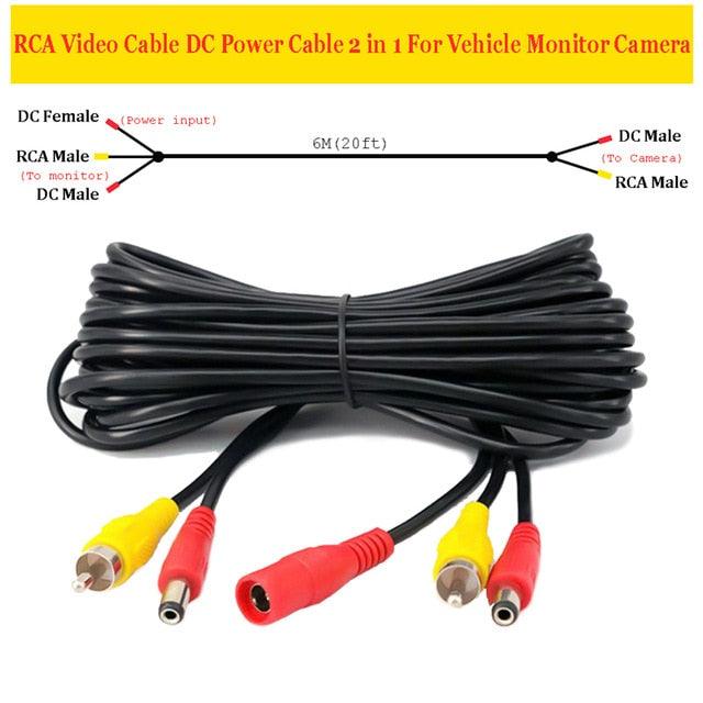 Night Vision HD Car Rear View Parking Guide Lines ON/Off Waterproof Reverse Auto Back Up Camera & 4.3'' TFT LCD Monitor (CT3)