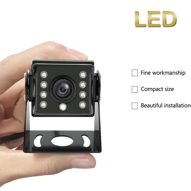 Night Vision LED Lamps HD Camera - Truck Bus Trailer Blind Spot Rear View Car Monitoring Reversing Image IP67 Waterproof (CT3)(F60)