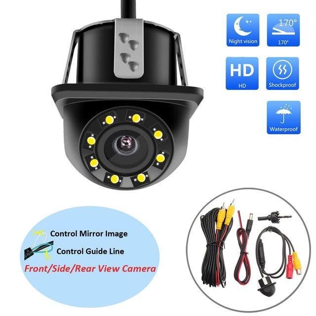 Universal Vehicle Back Up Reverse Camera 170 Degree View Angle 8 Auto LED Lights (CT3)(F60)