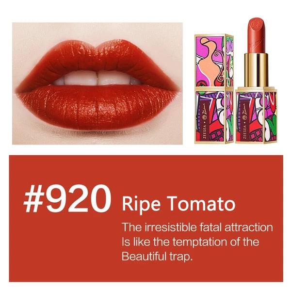 Picasso Lipstick Long Lasting Matt Waterproof Velvet Non-stick Cups Natural Make Up Lip Stick (D86)(M3)(4U86)