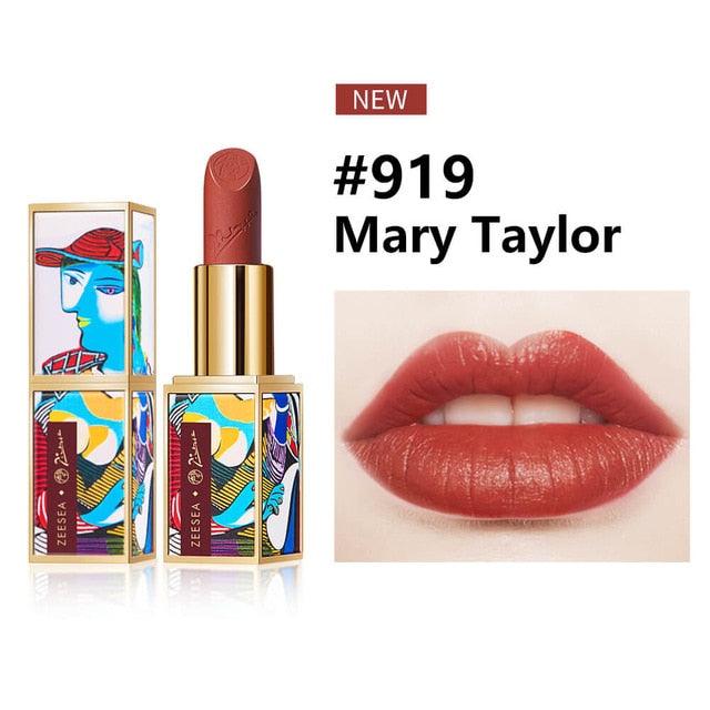 Picasso Lipstick Long Lasting Matt Waterproof Velvet Non-stick Cups Natural Make Up Lip Stick (D86)(M3)(4U86)