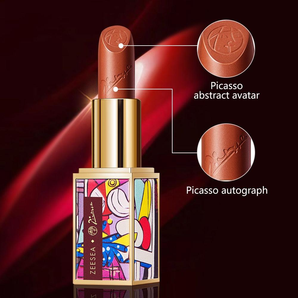 Picasso Lipstick Long Lasting Matt Waterproof Velvet Non-stick Cups Natural Make Up Lip Stick (D86)(M3)(4U86)