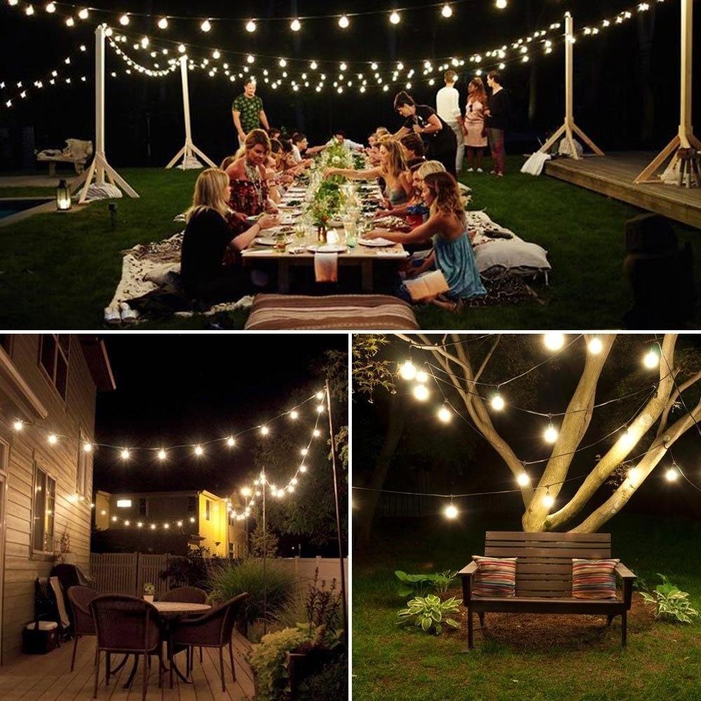 Solar 20/50 LED Crystal ball 5M/10M Lamp Power LED - String Fairy Christmas Decor For Outdoor (LL5)(1U58)
