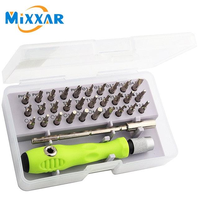 Amazing Repair Tools Kit Screwdriver Set Precision - 115 In 1 Magnetic Torx Hex Bit Screw Driver Bits (1U89)