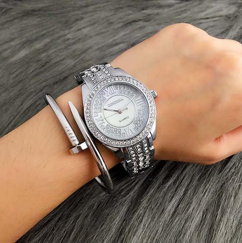 New Beautiful Women's Watches - Luxury Ladies Watch - Diamond Rose Style (9WH3)(F82)
