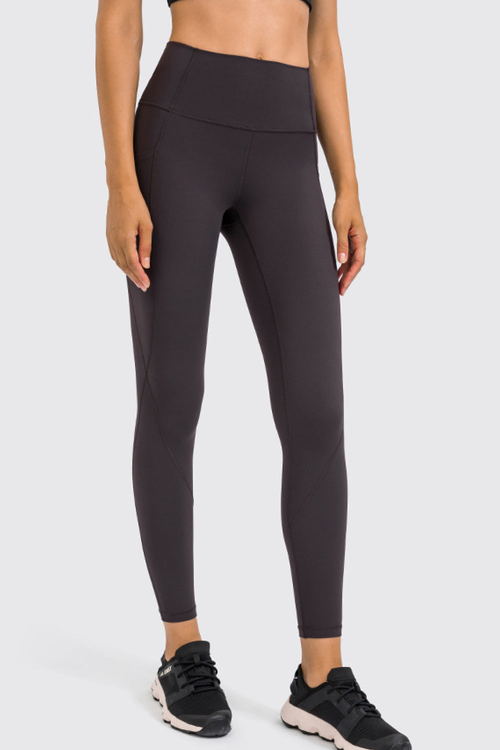 High Rise Yoga Leggings with Side Pocket (TBL) T