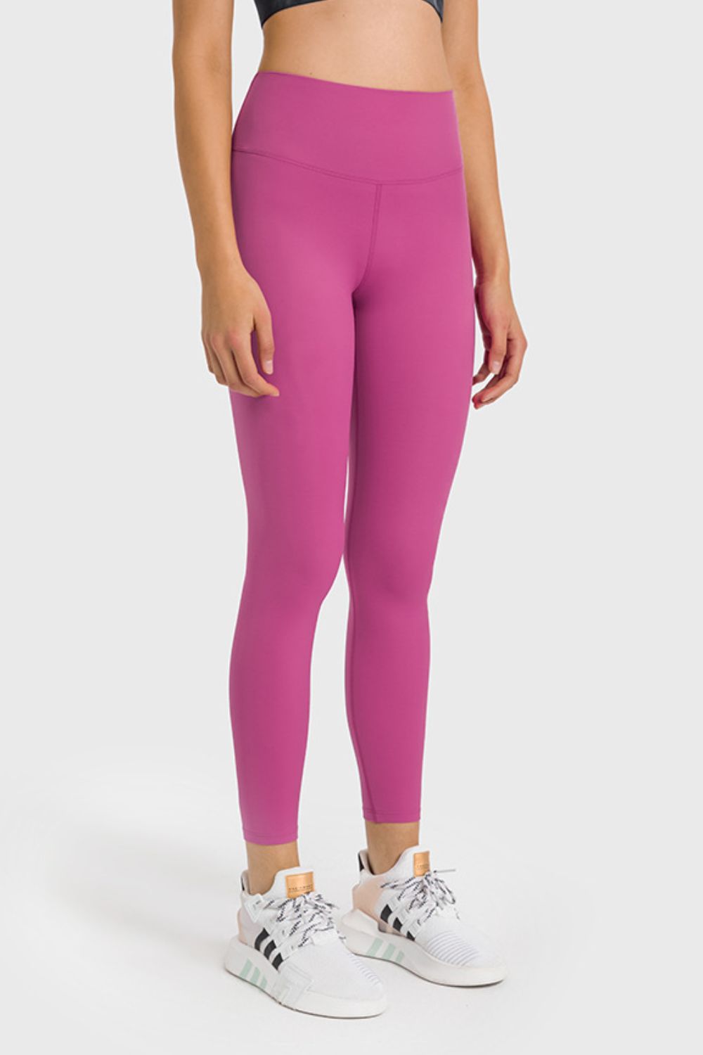High Waist Ankle-Length Yoga Leggings (TBL) T - Deals DejaVu