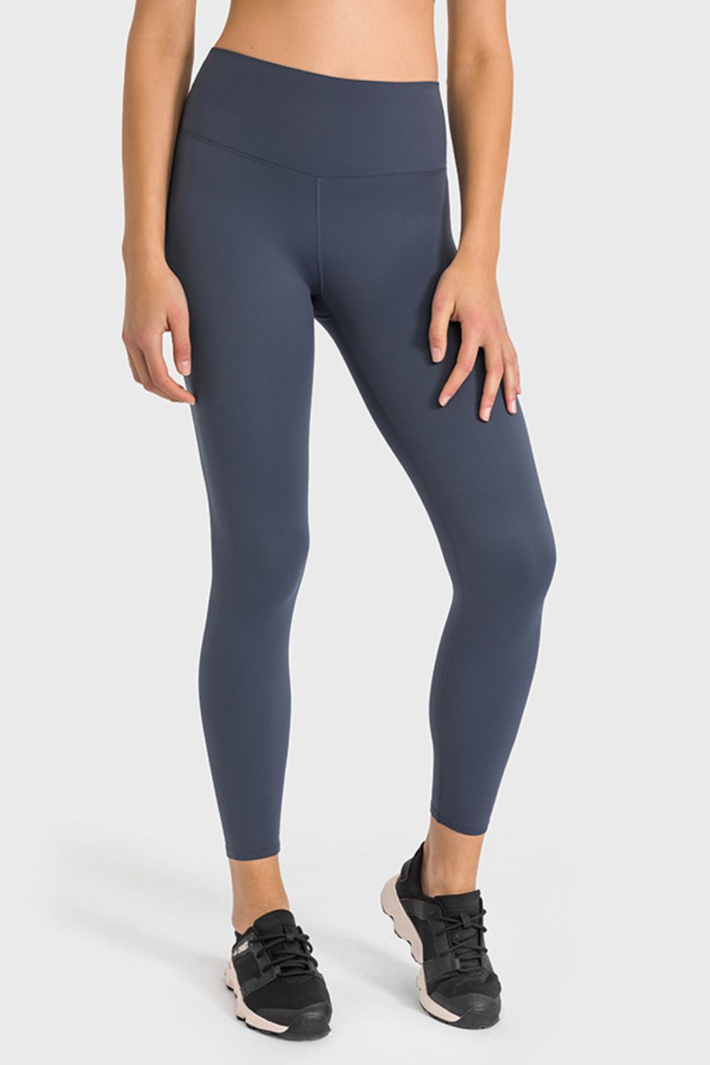 High Waist Ankle-Length Yoga Leggings (TBL) T - Deals DejaVu