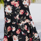 Plus Size Floral High-Rise Skirt (TB7) T - Deals DejaVu