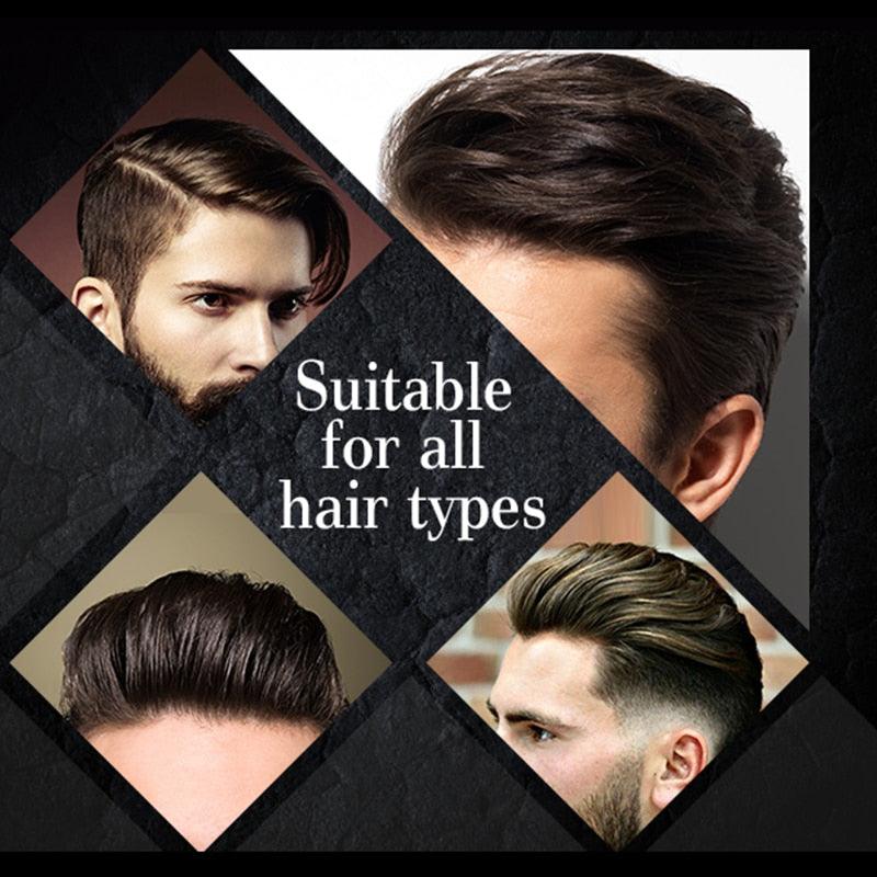 Hair clay high hold low shine hair wax natural look for man - fashion hair style 80g best styling strong hold daily use (BD3)(1U45)
