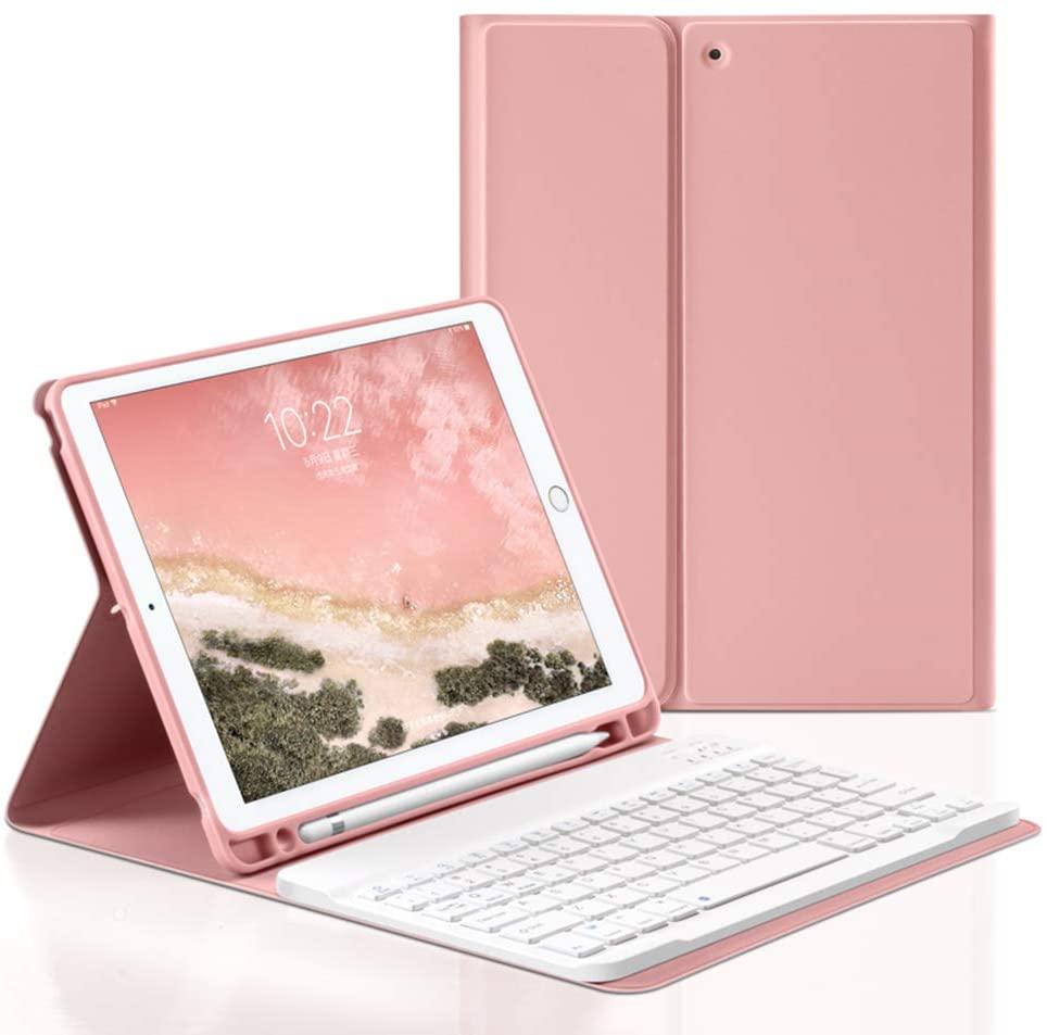 Cool keyboard For ipad 10.2 Case -Keyboard for iPad 7th generation Case - iPad Air 3 10.5 mini 5 7.9 Air 9.7 2017/2018 case Keypad (TLC3)(F47)