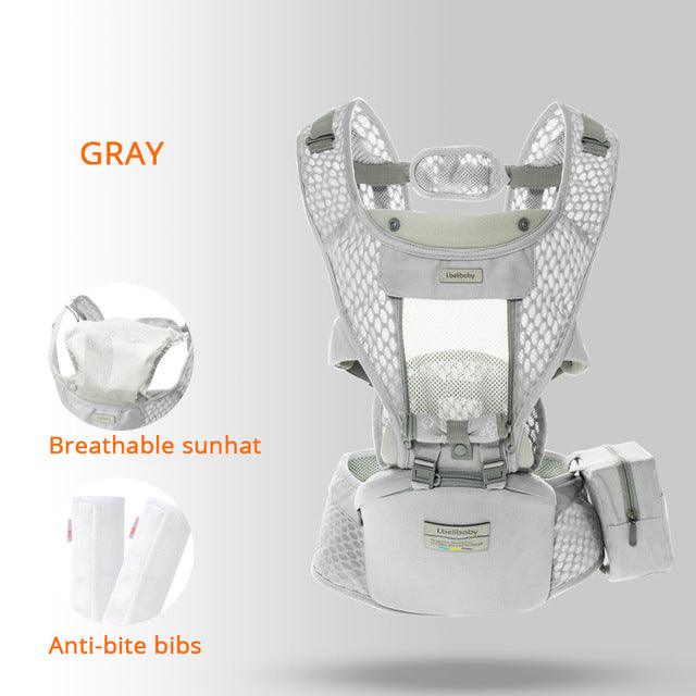 Summer Breathable 3 in 1 Baby Carrier Sling For Newborns - Seat Detachable Backpack (D1)(F1)