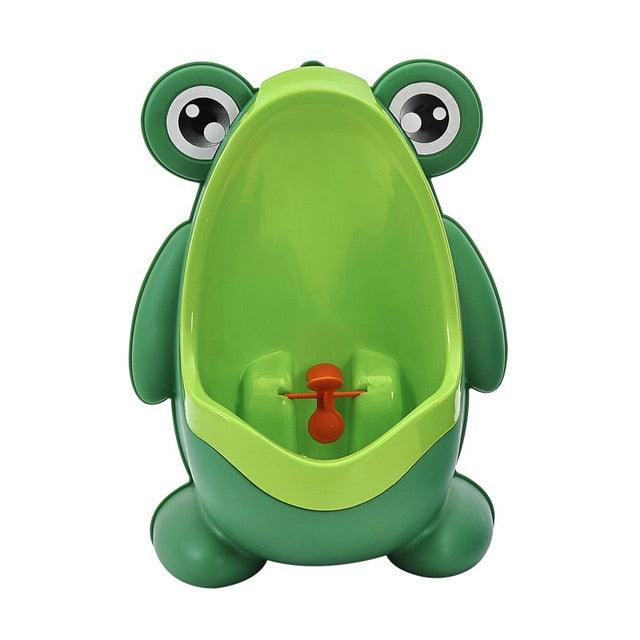 Baby Boy Potty Toilet Training Frog - Children Stand Vertical Urinal Boy Pee Potty - Infant Toddler Wall-Mounted Urinal (D1)(5X1)