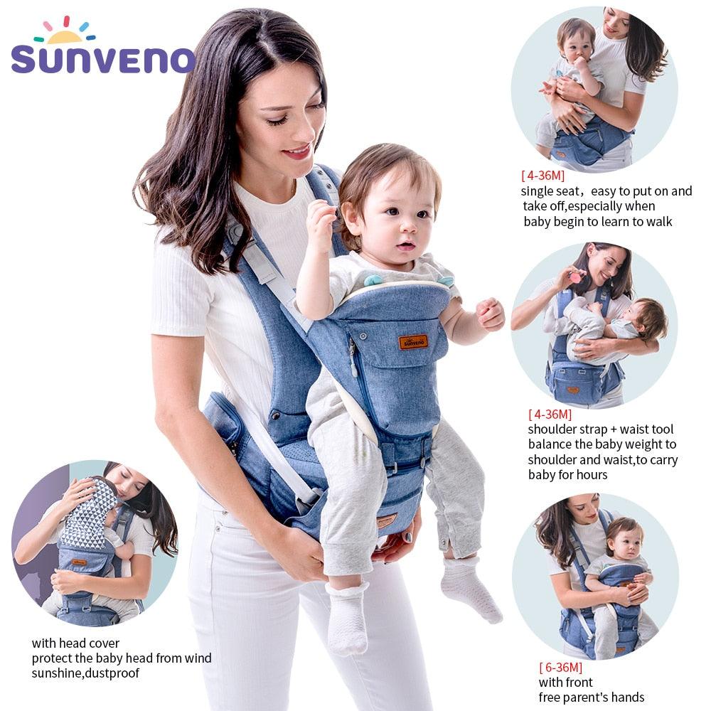 New Baby Carriers - Baby Carrier Coat - Backpack Carrier Stool - Kangaroo Baby Sling 20kg Heaps (X2)(F1)(Z4)