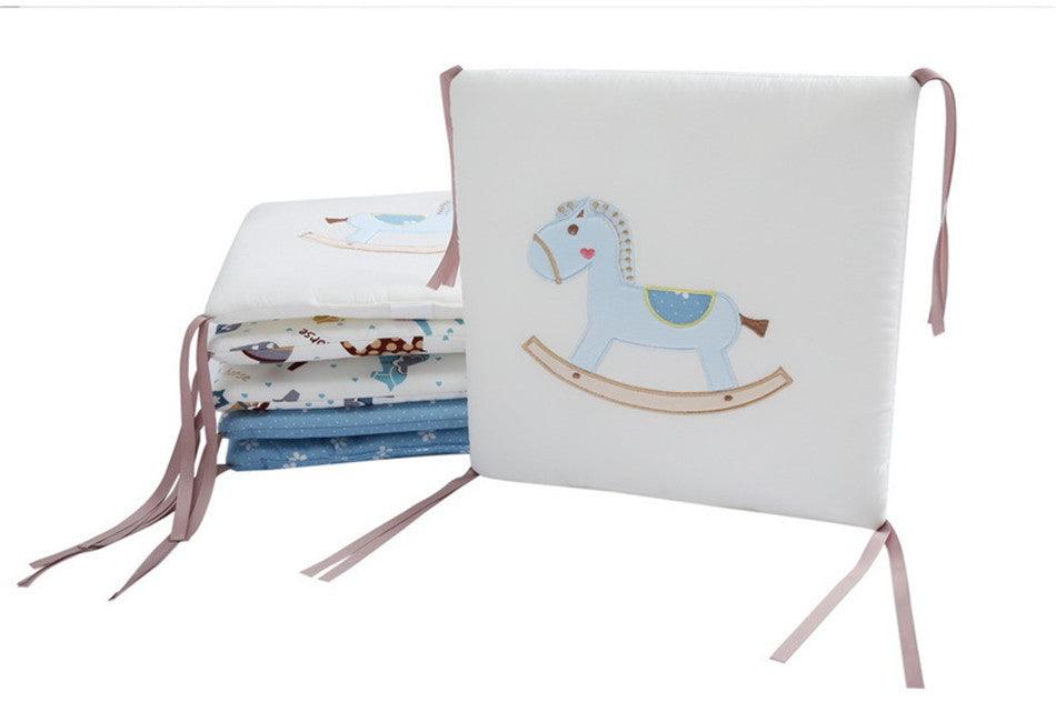 Comfortable Baby Bed Cartoon Bumpers - Bed Crib Cotton Infant Bumper 6pcs/Set Bedding set (3X1)