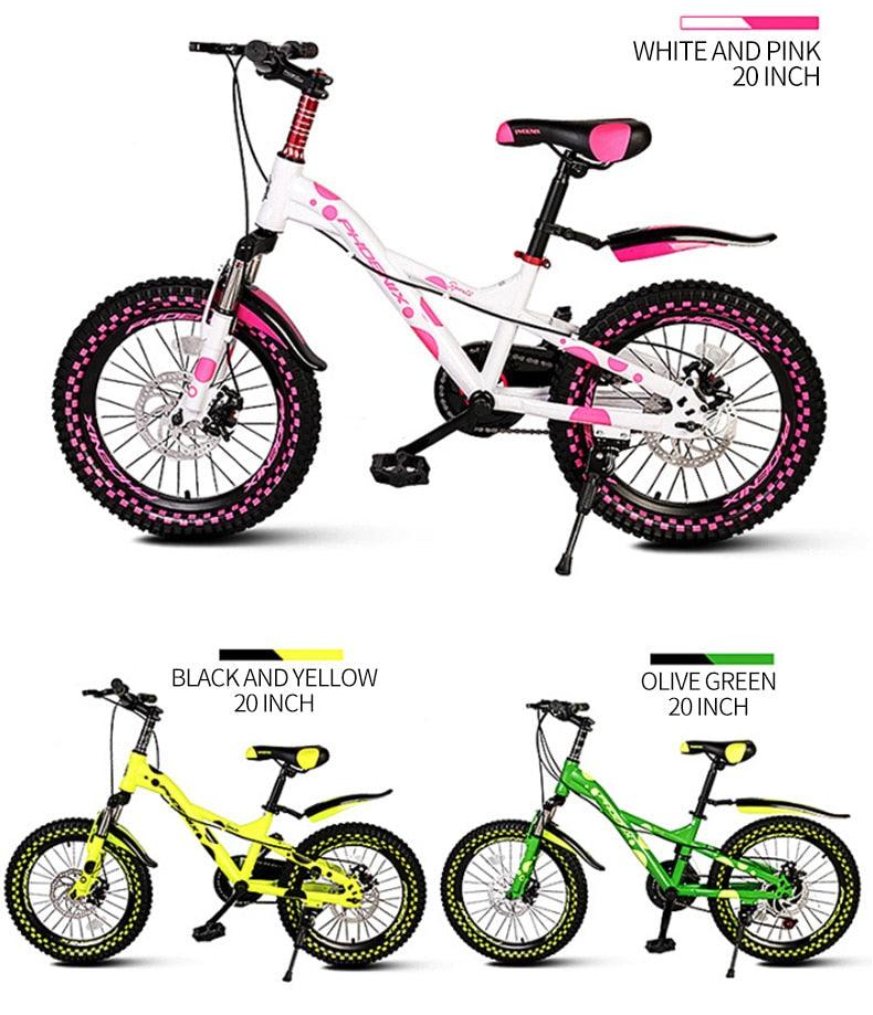 Amazing High Quality Children Bicycle - Durable Lightweight Aluminum 18 20 22 INCH - 21 Speed Racing Tires (9X1)