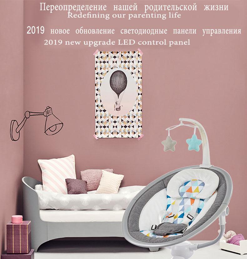 Safety Baby Rocking Chair - Baby Electric Cradle Rocking Chair 0-3 - Baby's Artifact Sleeps (X8)