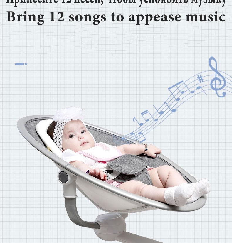 Safety Baby Rocking Chair - Baby Electric Cradle Rocking Chair 0-3 - Baby's Artifact Sleeps (X8)