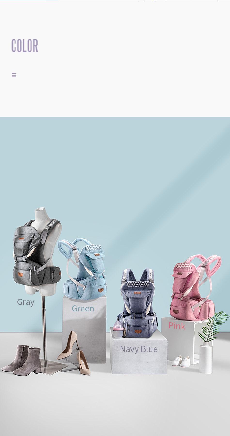 New Baby Carriers - Baby Carrier Coat - Backpack Carrier Stool - Kangaroo Baby Sling 20kg Heaps (X2)(F1)(Z4)