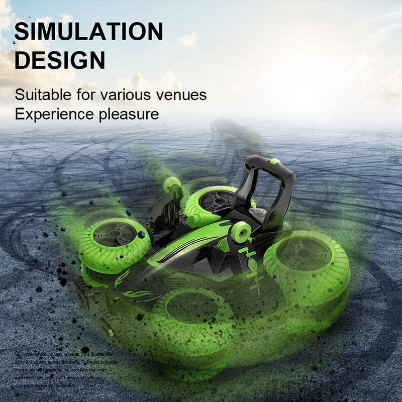 Great RC Car 4CH Stunt Drift Deformation Buggy- Car Rock Crawler Roll Car 360 Degree Flip - Kids Robot Remote Control Car Toys (1X2)(3X2)(5X2)