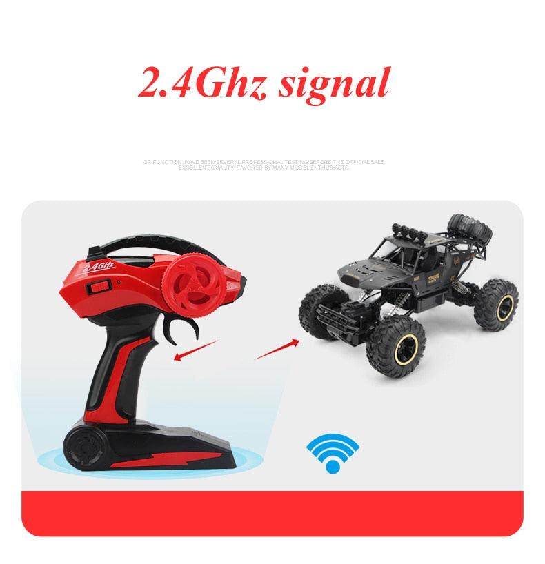 New 4WD RC Car Updated Version 2.4G Radio Remote Control Toys- Car Off-Road Trucks For Children (1X2)(3X2)(5X2)