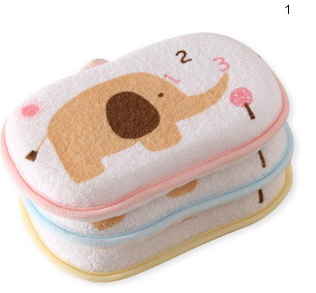 Amazing Bath Brushes Shower Products - Comfortable Soft Towel Accessories - Infant Wash Sponge Cotton (4X1)(2X1)